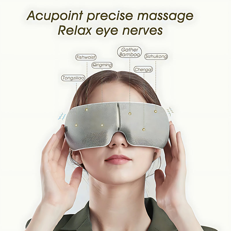 Cordiv™ Smart Eye Massager – Heat, Vibration & Air Pressure Therapy